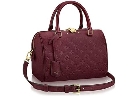 lv speedy empreinte leather|Speedy Bandoulière 20 Monogram Empreinte Leather.